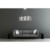 Opviq Luster Dratrio Glass, Sivi