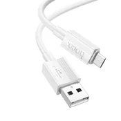 Hoco USB-A–Micro USB kabel Hoco 2,4 A, 1 m, X107, bel
