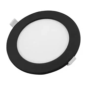 337-714 LED PANEL 12 W S STIKALOM ZA IZBIRO TEMPERATURE SVETLOBE, OKROGEL, VGRADEN 3856024407434
