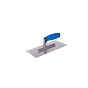 Ostatní Lopatica Euro tools 131143Q Stainless steel trowel, tooth 8x8 mm, 270 mm, rubber handle with polyamide foot