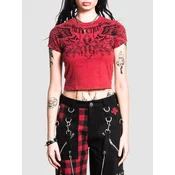 Affliction Winged Up Baby ženska majica ženska majica affliction red lava wash