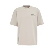 WE Fashion Majica greige / črna