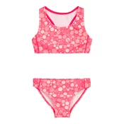 PLAYSHOES Enodelne kopalke malina/rosé/staro roza