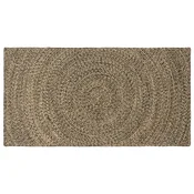 Preproge za površine Naravna in črna 60 x 110 cm Juta