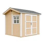 Timbela Vrtna hišica vrhunske kakovosti 5,9 m2 - V252x250x294 cm - s tlemi in bitumenskimi ploščicami - TIMBELA M913A-HARVEST HONEY, (5000117182)
