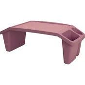 Posteljni pladenj 60 x 30 x 21 cm, roza