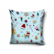 Carbotex Božična prevleka za vzglavnik MERRY CHRISTMAS!, 40/40cm, XMAS191116