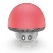Setty Bluetooth zvucnik Mushroom: crveni , 280 mAh