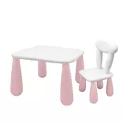 Luna Classic set stol i stolac, rozi