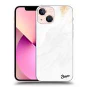 Silikonski črni ovitek za Apple iPhone 13 mini - White
