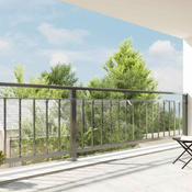 Prozirna cerada s ušicama 1x8 m PVC