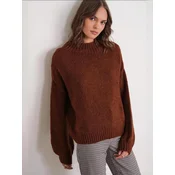 MixRay Pulover Pullover kostanj rjava