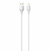 LDNIO Kabel USB na Lightning LDNIO LS541, 2,1 A, 1 m (bel)