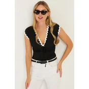 Cool & Sexy Ženska bluza EY2771, Crna