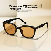 Caponi Unisex naočare za sunce, Crne