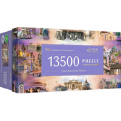 Trefl Puzzle 13500 UFT - Mestá za oblakmi