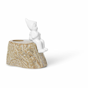 Božični svečnik iz porcelana in keramike Kähler Design, dolžina 9 cm