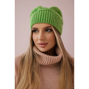 marka niezdefiniowana Womens cap Ingrid K371 pistachio