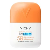 Vichy Capital Soleil UV Aqua nevidni vlažilni fluid - ZF 50, 50 ml