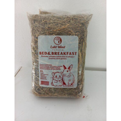 LUKIC WOOD, Sitno seno za životinje i sitne glodare Bed&Breakfast, 400g/8l