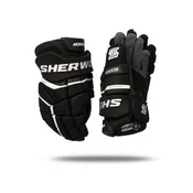 Hokejske rokavice SHER-WOOD Rekker Morph Pro Black/White Senior 13 palcev