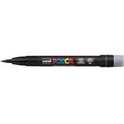 Marker permanentni Uni Posca PCF-350 čopič črn