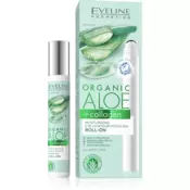 EVELINE - ORGANIC ALOE+COLLAGEN - ROLL-ON EYE CONTOUR MODELING 15ml