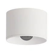 Zambelis LED zunanji stropni reflektor S132, O 8 cm, peščeno bela - Sodobni - pesek bel - Kovina