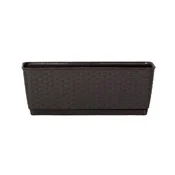 Prosperplast Prsni koš RATOLLA PW 38,6x15,4x14cm HN temno (440U) tečaj. s skledo