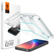 slomart Kaljeno steklo Spigen Glas.TR Ez Fit 2-pack za Google Pixel 9A - prozorno
