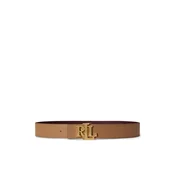 LAUREN RALPH LAUREN Pas 412P06813003 Bordo rdeča