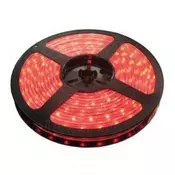 LED traka 3x 3528 Crvena 12V 0,4A / metar š-8mm L-50mm - nezaštiaena