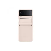 SAMSUNG Kožna maska na preklop za Flip 4, Roze
