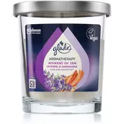 GLADE Aromatherapy Moment of Zen dišeča sveča 170 g