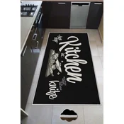Conceptum Hypnose Tepih Hmnt570, Pravougaoni, 80 x 150 cm, Crno-beli