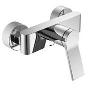 BOLERO stenska armatura za prho, razmik 150 mm, krom - Chrome - Aqualine - BOLERO - 48 - Medeninasti - Vzvod - Krožni - 186 - 111 - 138 - 14