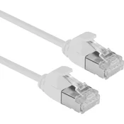 ROLINE Roline 21153302 RJ45 omrežni kabel\, Patch kabel CAT 6a U/FTP 0.30 m siva 1 kos, (20630844)