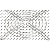 ZAŠČITNA mreza ventilatorja 119x119 mm