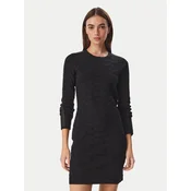 Liu Jo Sport Pletena obleka TF6184 MS49I Črna Slim Fit