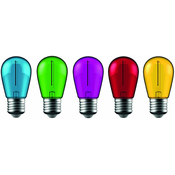 Avide 950228 Žarnice komplet LED 1W E27 5v1