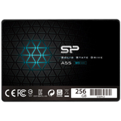 Silicon Power A55 256GB 2.5 SATA3 SSD 3D NAND, R/W: 560/530MB/s