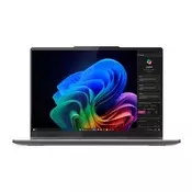 Prenosnik LENOVO Yoga 7 2-v-1 83JQ00E5SC / Core Ultra 7 256V, 16GB, 1TB SSD, Intel Arc Graphics, 14 WUXGA OLED Touch, brez OS, siv