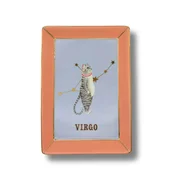 Yvonne Servirni krožnik Zodiac 16,5x12cm/Virgo-Devica/porcelan, (5000255222)