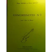 ROCHE/DOURY:CONCERINETTO NO.3 POUR ALTO ET PIANO