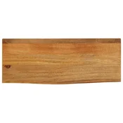 Stolna ploca sa živim rubom 80x20x2,5 cm od masivnog drva manga