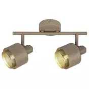 RABALUX Spot svetlo Fedora 2x40W braon