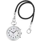 Master Time MTGA-10938-12M Radio-Controlled Quartz Talking Pocket Watch 40mm