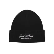 JACK & JONES Kape JACNAPA črna/bela