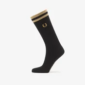 Nogavice Fred Perry Tipped Sports Sock Black/ Champagne 43-46