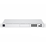 1U Rackmount 10Gbps UniFi Multi-Application System with 3.5 HDD Expansion and 8Port Switch ( UDM-PRO-EU )